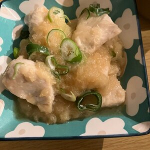 鶏むね肉のみぞれ煮